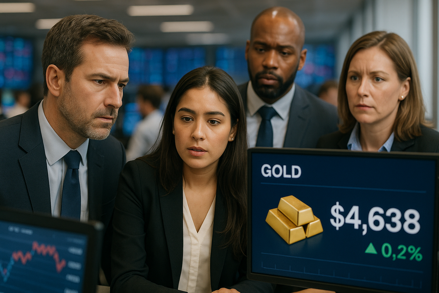 Gold Rebounds to $4,638 as World Bank Flags 2026 Peak for Precious Metals